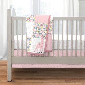 Carter's Child of Mine Giraffe Girl 3pc Crib Set